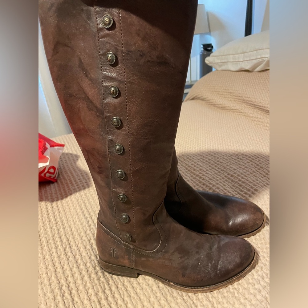 Frye Riding Boots Size 7.5 - Picture 2 of 3